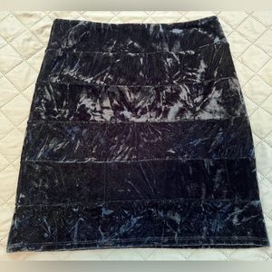 Tiered Black Velvet Skirt ** Final Price Unless Bundled with 2+ Items **